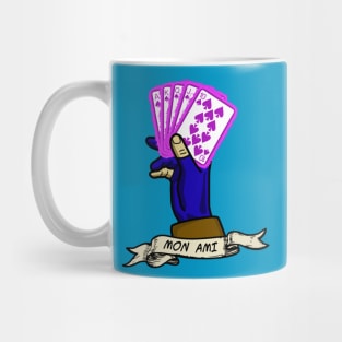 Gambit Mon Ami Hand Tattoo Mug